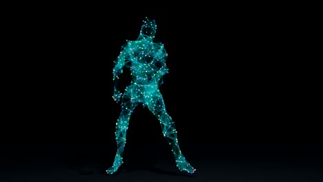 Man-dancing-in-wireframe-drawing-with-data