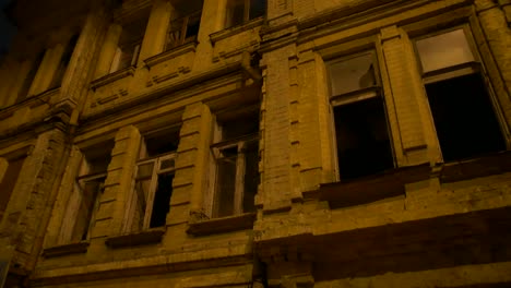 Abandoned-Building-At-Night