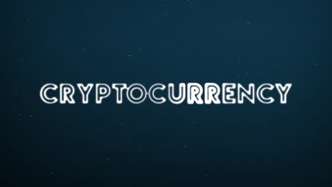 Resumen-fondo-estructura-de-conexión-con-el-texto-CRYPTOCURRENCY-en-movimiento