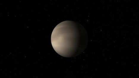 Rotating-Planet-Venus---Center-Wide