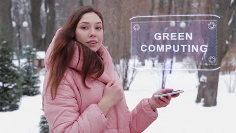 Red-haired-girl-with-hologram-Green-computing