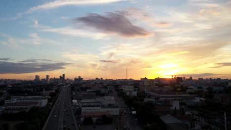 Air-view-of-the-houses-and-streets-of-the-metropolis