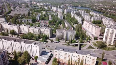 View-from-drone-of--Stary-Oskol-city