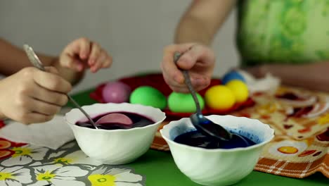 Preparación-de-huevos-de-Pascua,-día-de-la-pascua-judía