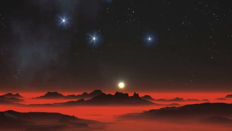 Night,-Stars-and-Alien-Planet