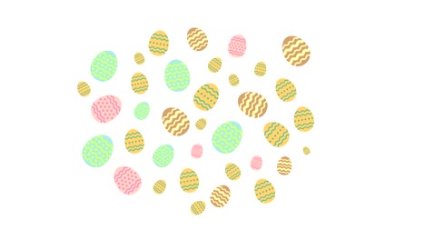 Easter-Eggs-pattern-pop-up-from-center-animation-4K-on-white-background