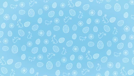 Easter-rotating-background-pattern-with-eggs-and-hares