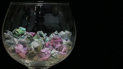 glass-money-dark-background-nobody-hd-footage