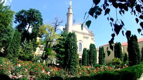 Denkmal-der-Kultur--und-Architekturgeschichte.-Kamenets-Podolsky-Kathedrale-der-Heiligen-Apostel-Petrus-und-Paulus