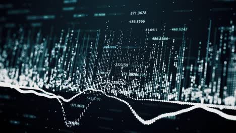 Zusammenfassung-Hintergrund-mit-Animation-der-wachsenden-Diagramme