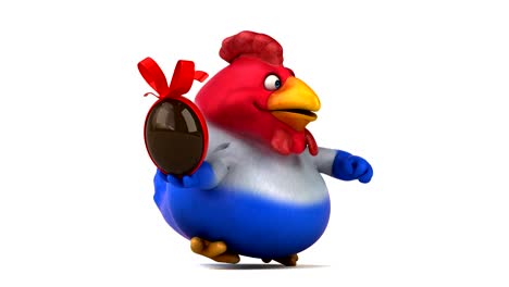 French-chick---3D-Animation