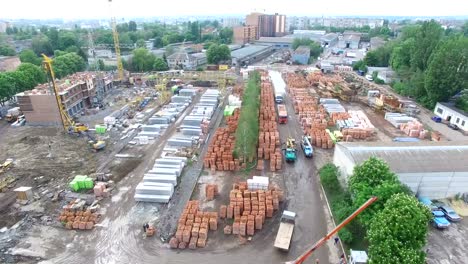 Construction-Of-A-Brick-Apartment-Building