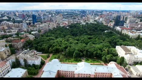 Vistas-ciudad-jardín-botánico-Universidad-de-Taras-Shevchenko-Kiev-de-Ucrania