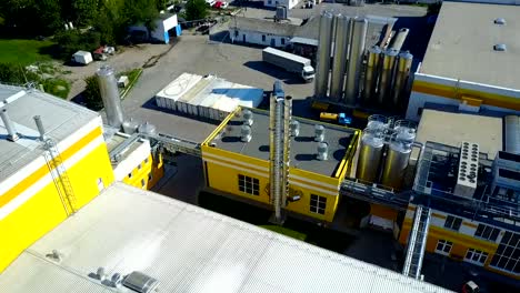 Aerial-View-Of-Industrial-Area