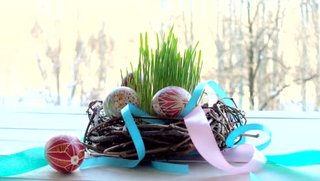 home-made-nest-with-the-group-of-easter-eggs