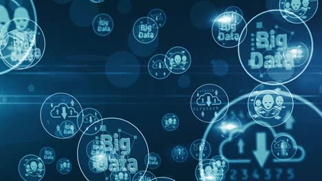 Big-Data-Technologie-Symbolschleife