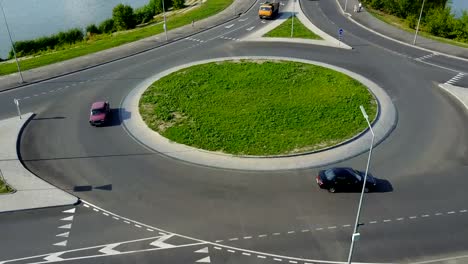 Houses-And-Roads-In-The-City-Vinnitsa,-Ukraine