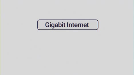 Gigabit-Internet-Social-Media-Button-Hintergrund