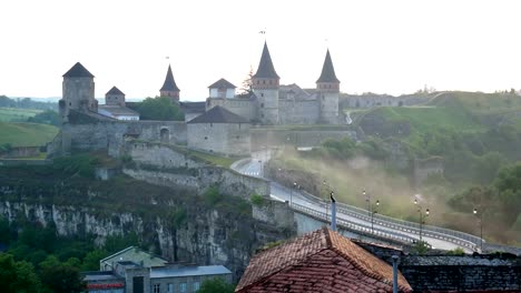 Castle-fog-evening-architecture