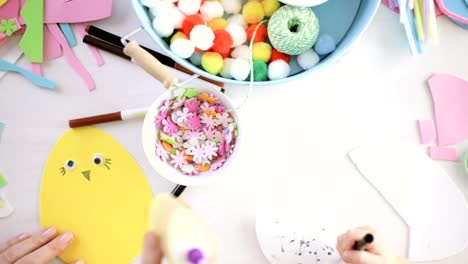 Ostern-Papier-Handwerk