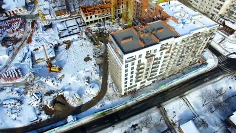 Construction-site-with-cranes