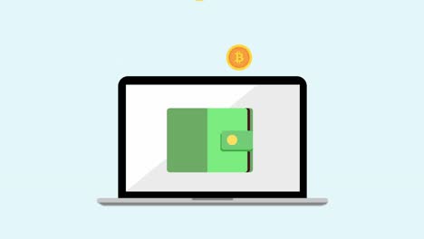 Bitcoin-with-computer-animation