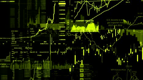 Índices-bursátiles-se-están-moviendo-en-el-espacio-virtual.-Crecimiento-económico,-la-recesión