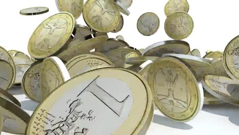 many-euro-coins-fall-on-white-background