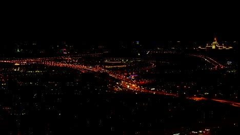 Moscow-at-night-top-view