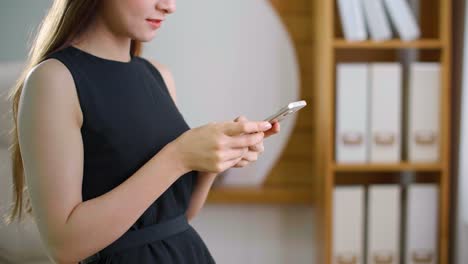 Woman-Using-Phone