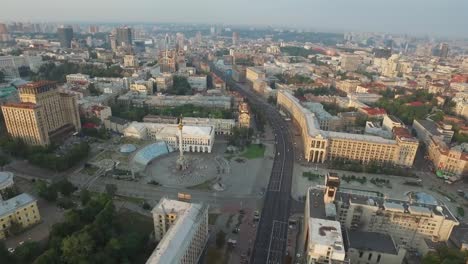 Vista-aérea-de-la-propiedad-de-la-ciudad.-Vista-aérea-de-Kiev,-Ucrania.