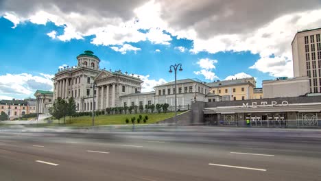 Pashkov-House-Timelapse-Hyperlapse---berühmte-klassische-Gebäude-in-Moskau