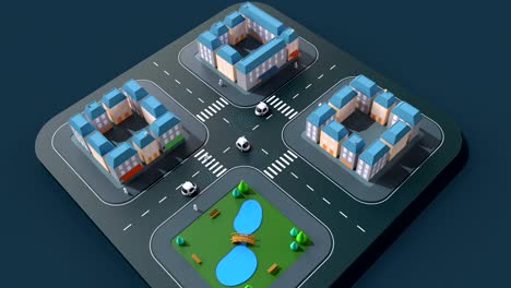 Self-driving-cars---3D-Animation