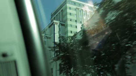 Buildings-Through-Car-Window