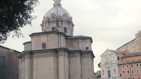 Templo-histórico-en-España.-Stock.-Vacaciones,-vacaciones,-turismo