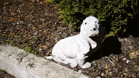 Perro.-Raza-de-perro-de-escultura-Cocker-Spaniel