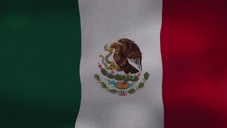 Mexico-National-Flag---Waving