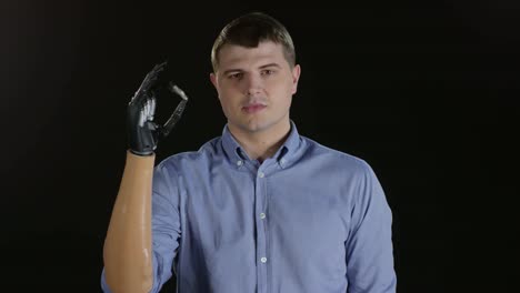 Man-with-Bionic-Arm-Showing-OK