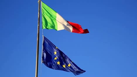 Flags-of-Italy-and-Europe