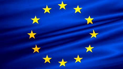 EU-flag,-euro-flag,-flag-of-european-union-waving,-yellow-star-on-blue