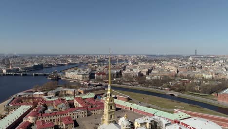 The-Peter-and-Paul-Fortress,-Saint-Petersburg