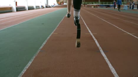 Athlete-with-Prosthetic-Running-Leg-Training-on-Track