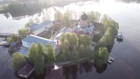 Scenic-landscape-with-Holy-Vvedensky-Island-Monastery