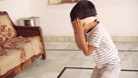 Portrait-of-an-Indian-child-at-home-during-coronavirus-lockdown