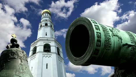 Ivan-the-Great-Bell.-Moscow-Kremlin,-Russia.-UNESCO-World-Heritage-Site