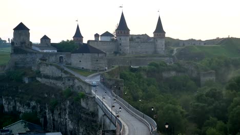 Castle-fog-evening-architecture