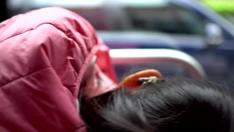 Hearing-loss-child-sleeping-on-the-seat.-In-the-shaking-bus.