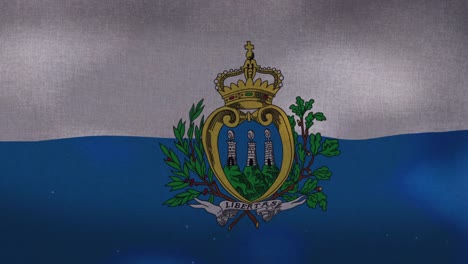 San-Marino-National-Flag---Waving