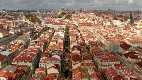 Aerial-view-of-the-famous-Praca-do-Comercio