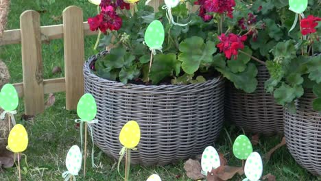 Easter-decoration-for-garden-and-backyard.-Happy-easter.